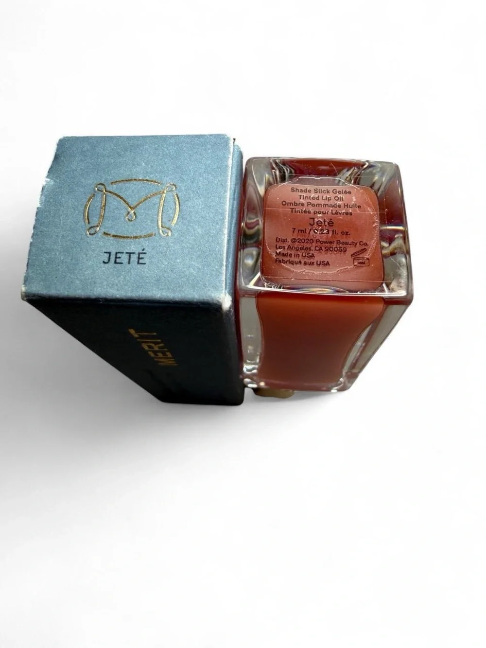 Merit Shade Slick Gelée lip gloss-Jeté-NIB